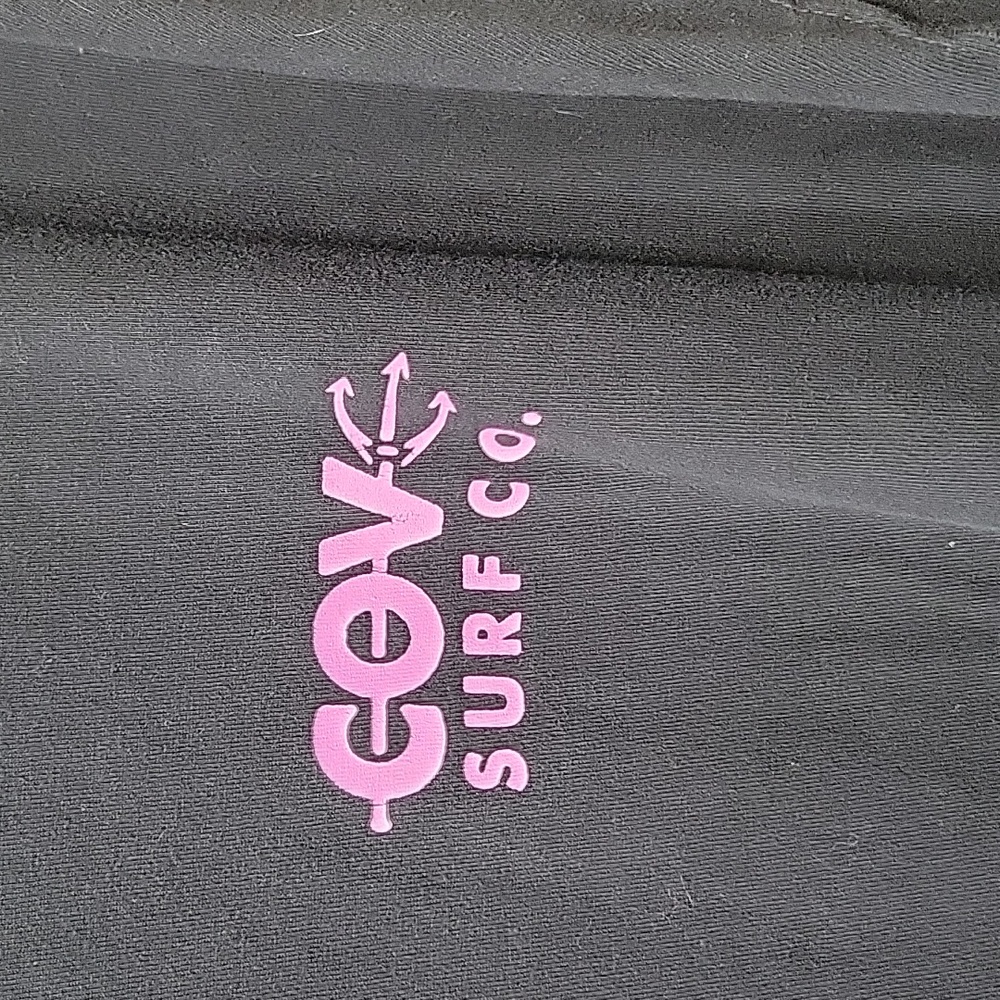 Cove Surf Co. Man O' War Graphic Tee - Black, Purple, Pink - Men's Size XXL - Picture 2 of 7